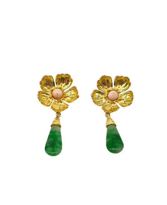 daisy earrings