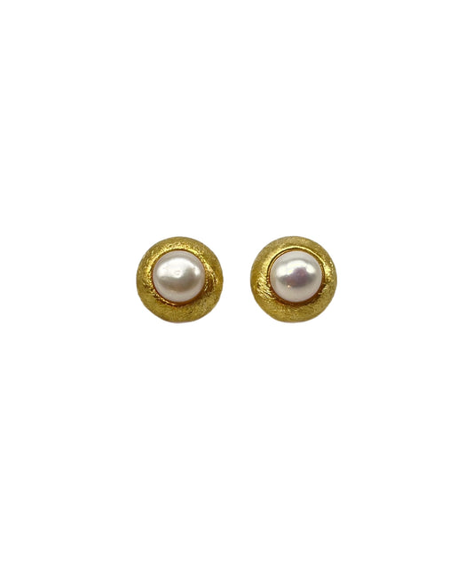 Freshwater pearl earrings